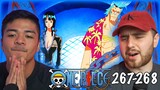 Someone PLEASE End Spandam! - One Piece Episode 267 & 268 REACTION + REVIEW!