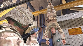 GTA 5 - ARMY🎖️Franklin Rescues Army Michael!(Army vs Chinese Gang Factory Shootout)