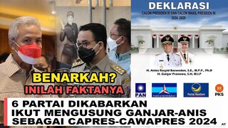 Cek Fakta Terbaru~Viral Poster Deklarasi Anies Baswedan Ganjar Pranowo Jadi Capres dan Cawapres 2024