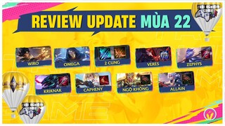 7 Chỉnh Sửa Tướng và Đồ Buff Mùa 22 Review phiên bản lễ hội 5v5 | Trải nghiệm game