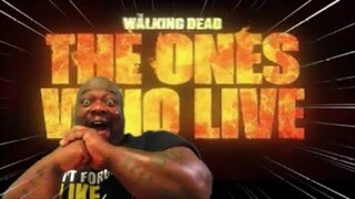 The Walking Dead: The Ones Who Live (First Look Trailer Reaction )