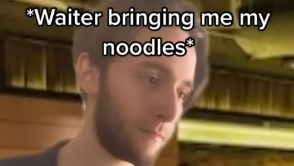 The Noodles is so hot