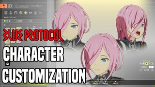 BLUE PROTOCOL CUSTOMIZATION CHARACTERS SHOWCASE