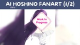 HOSHINO AI FANART (1/2) | Oshi no Ko | Ai Hoshino | 押しのこ | Speedpaint | Drawing Tutorial | IDN