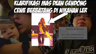 MAS DEAN LIVE DI CHANEL ALYSSA BA BARU EVOS || KLARIFIKASI GENDONG CEWE DI NIKAHAN LER - CLIP DEANKT