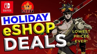 HUGE Nintendo Switch HOLIDAY eSHOP SALE ON NOW | MASSIVE Indie World Holiday  eSHOP DEALS !