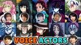 Voice Actors Anime Demon Slayer Swordsmith Village Arc (Season 3)