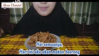 Asmr mukbang basreng pedas