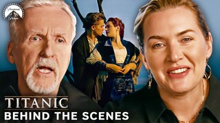 Titanic: 25th Anniversary Exclusive! Behind The Scenes w/ Kate Winslet and James Cameron | Paramount