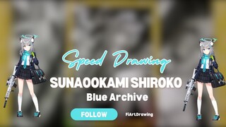 ADA YANG MAIN GAME NYA?! (HOW TO DRAW_SHIROKO [Blue Archive] )