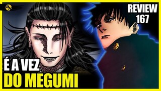 A LUTA DO MEGUMI COMEÇA! (Review de Jujutsu Kaisen | Capítulo 167)