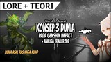 [LORE+TEORI] TEYVAT ADA 3 DUNIA & Analisa Trailer patch 3.6 | Top up di Meppostore.id