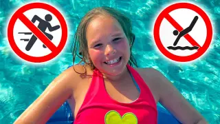 Amelia, Avelina and Akim and summer safety rules for kids