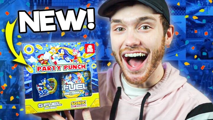 NEW Sonic Party Punch GFUEL Flavor Review!
