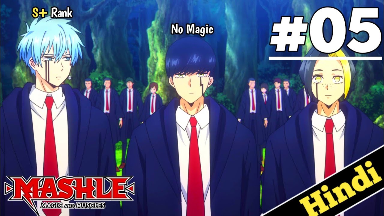 mashle magic and muscles episode 17 explained in hindi, 2023 new anime in  hindi