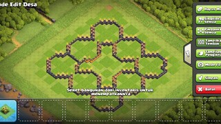 ReviewBaseth10 dan akun Coc HANGAMING clash of clans