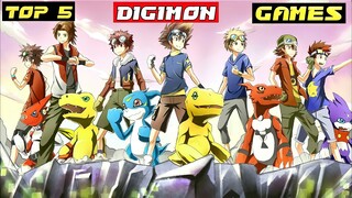 Top 5 New DIGIMON Games For Android 2021| High Graphics | (Android/ios)