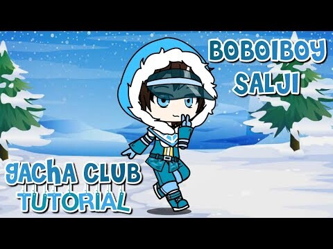 BoBoiBoy Salji [Tahap 3 BoBoiBoy Air] (Gacha Club Version) - Tutorial Cara Membuatnya