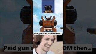 Paid gun skins in CODM then vs now part 2