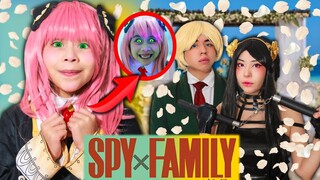 【SPY×FAMILY】 ANYA en la VIDA REAL! 1 DÍA SOBREVIVIENDO como FAMILIA FORGER, LOID y YOR⚔️me convierto