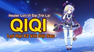 Gameplay mới của Qiqi - Siêu Tank, Siêu Healer Sát Thương Lên Tới Hàng Triệu | Genshin Impact 3.1