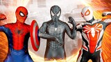 TEAM SPIDER-MAN vs TEAM VENOM | SUPERHERO In Real Life (Parkour POV Movie Live Action)