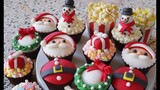 คริสต์มาส มาร์ชแมลโลว์ ฟองดองคัพเค้ก Christmas Marshmallows fondant Cupcakes l ครัวป้ามารายห์