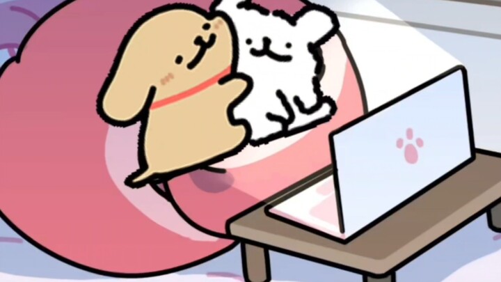 The baby who is always clingy in front of Xiaobai