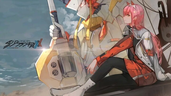 【Darling in the FranXX】This is also a mecha fan, and Strelitzia is 02's wedding dress