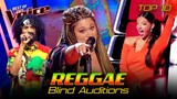 Smashing REGGAE Blind Auditions on The Voice | Top 10