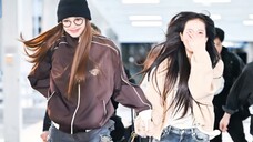 JISOO & LISA leave ICN due to Coachella trip