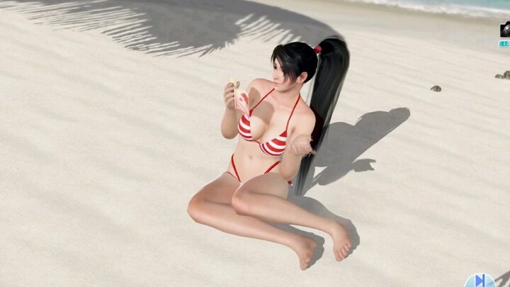 [Beach Volleyball 4K 60FPS] Do you want to spend Qixi Festival with Sister Hongye?