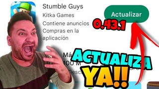 ♻️ ACTUALIZACIÓN 0.43.1 EN STUMBLE GUYS YA DISPONIBLE PARA TODOS!!!♻️