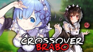 O CROSSOVER DE KONOSUBA E RE:ZERO