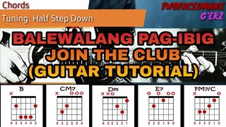 Join The Club - Balewalang Pag-ibig (Guitar Tutorial)