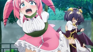 The magical girl who was spanked by the villain can only go to school the next day by touching her b