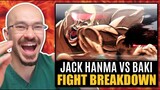 DOCTOR Breaks Down JACK HANMA VS BAKI FIGHT (FULL FIGHT)