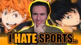Sports Hater Watches His First Sports Anime