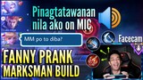 Fanny Walking Jutsu 😂 | Marksman Fanny Prank | SirJhaz FaceCam | MLBB
