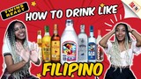 TWINS REACT - Filipino Drinking Etiquette 101 Reaction
