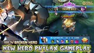 Phylax Mobile Legend Gameplay , New Free Hero - Mobile Legends Bang Bang