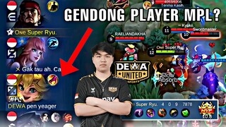 KETIKA LAPU-LAPU GUA MENCOBA GENDONG PROPLAYER DI RANK! 🤫