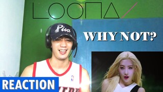 [FIRST TIME REACTING TO] LOONA - WHY NOT? MV REACTION VIDEO | Blue Shiver