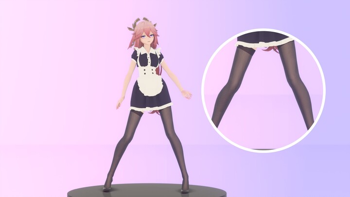 [4K60/Fabric] Optimize the material of stockings to improve the viewing experience of the video! It'