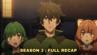 The Rising of the Shield Hero 3 Full Season Recap: Episode 1 - 12