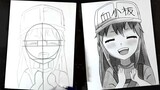 cara menggambar platelet [ trombosit ] - hataraku saibou | how to draw anime loli