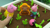 [Vlog] Mainan Peppa Pig | Diorama Makan Sayuran