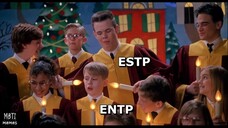 16 Personalities During Holidays (MBTI memes Christmas series 1/4)