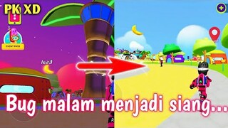 Bug malam menjadi siang di PK XD update musim Liburan | Bug terbaru di PK XD