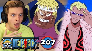 DOFLAMINGO RETURNS!! | One Piece REACTION Episode 207